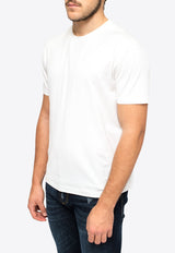 Prada Logo Label Basic T-shirt White UJM564710_F0009