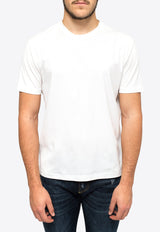 Prada Logo Label Basic T-shirt White UJM564710_F0009