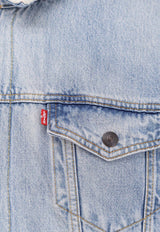 Levi's Sherpa Denim Trucker Jacket Blue A57840026_LIGHT INDIGO_29841727