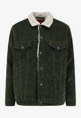 Levi's Sherpa Corduroy Jacket Green A57840027_Green_29845063