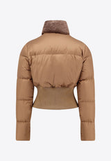Fendi Cropped Puffer Jacket Brown FAN214AT8VF1T6O_CAMEL-25_29851746