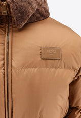 Fendi Cropped Puffer Jacket Brown FAN214AT8VF1T6O_CAMEL-25_29851746