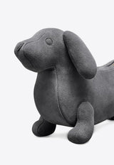 Thom Browne Hector Baguette Suede Shoulder Bag Gray FAP503AL0037_035