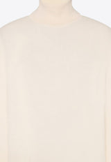 The Row Lizzy High-Neck Sweater Off-white 10028Y212IVR_White_29855823