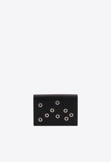 Jil Sander Stud-Embellished Leather Wallet Black J26VL0027P8556001_Black_35066043