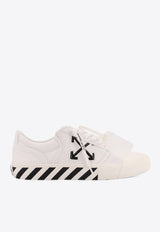Off-White Vulcanized Undercut Canvas Sneakers White OMIA2A2F25FAB0010110_WHITE - BLACK_29848933