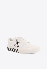 Off-White Vulcanized Undercut Canvas Sneakers White OMIA2A2F25FAB0010110_WHITE - BLACK_29848933