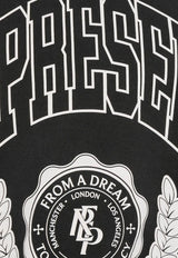 Represent Legacy Crest Distressed Hooded Sweatshirt Black MLM10037204_STAINED BLACK_29845551