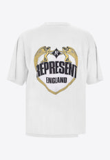Represent Angel Border Boxy T-shirt White MLM10017130_WASHED ECRU_29847684