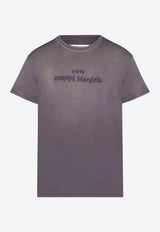 Maison Margiela Rewashed Logo T-shirt Purple S51GC0526S20079969_AUBERGINE_29843927
