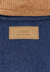 AMI PARIS Padded Denim Jacket Blue UJK834DE0104402_Blue_29844294