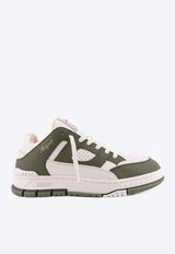 Axel Arigato Area Lo Low-Top Leather Sneakers Green F2544001WHITEGREEN_Whitegreen_33001973