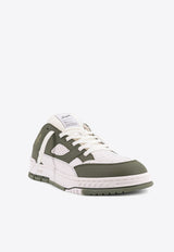 Axel Arigato Area Lo Low-Top Leather Sneakers Green F2544001WHITEGREEN_Whitegreen_33001973