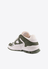 Axel Arigato Area Lo Low-Top Leather Sneakers Green F2544001WHITEGREEN_Whitegreen_33001973