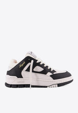 Axel Arigato Area Lo Suede and Leather Sneakers Monochrome F2544002WHITEBLACK_Whiteblack_33001967
