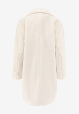 Hugo Boss Catedy Faux Fur Coat White 50548583118_OPEN WHITE_30893642