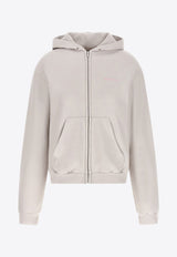 Balenciaga Classic Zip-Up Hooded Sweatshirt Off-white 851236TTVJ22420_White_37029902