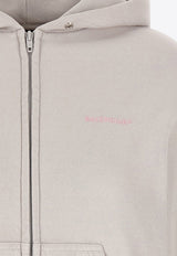 Balenciaga Classic Zip-Up Hooded Sweatshirt Off-white 851236TTVJ22420_White_37029902