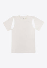Axel Arigato Solar T-shirt with Cut-Outs White A3418001WHITE_White_33001976