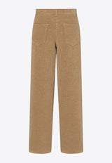 The Row Clair Straight-Leg Corduroy Pants Beige 10367W4018ANI_ANISE_29856076