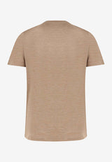 Hugo Boss Layered Logo T-shirt Brown 50549333216_Brown_30893759