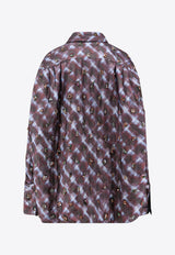 Dries Van Noten Cartan Embellished Shirt Purple 2520107922111358_Purple_29842831