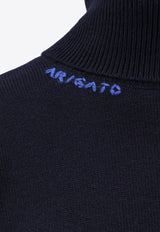 Axel Arigato Maeve Turtleneck Sweater Navy A3324001NAVY_Blue_33002015