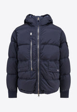 Stone Island Zip-Up Down Jacket Blue K2S154100088S0019V0020_Blue_29847731