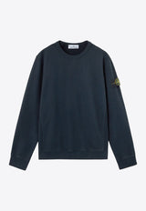 Stone Island Logo Patch Crewneck Sweatshirt Blue K2S156100022S0A20V0020_Blue_29840231