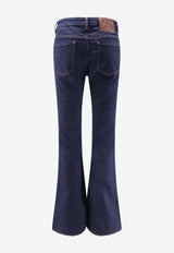 Pence 1979 Washed Boot-Cut Jeans Blue PW0030379281682_Darkdenimblue_35065946