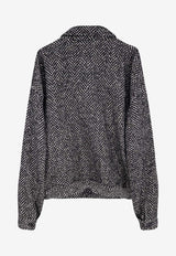 Pence 1979 Luis Herringbone Jacket Gray PU0030249254996_Blackwhite_35065887