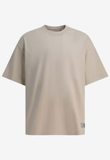 Logo-Patched Crewneck T-shirt