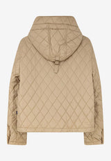 Burberry Stitched Quilted Jacket Beige 8113116B8626_FLAX_29839389