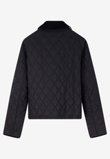 Burberry Witney Quilted Jacket Black 8107465C1900_BLACK/SAND IP CHECK_29840328