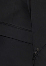 Givenchy Single-Breasted Fitted Wool Blazer Black BW30L315CT001_Black_38767793