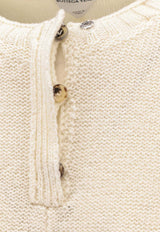 Bottega Veneta Wool Sweater 831474V5NE09071_CHALK_34722797