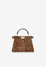Fendi Petite Peekaboo ISeeU Leopard Print Top Handle Bag Brown 8BN335AYD4F0A6E_TABACCO+MORO+O.SOFT_31718299