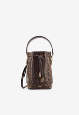 Fendi Mini Mon Tresor Leopard Print Bucket Bag Brown 8BS109AV54F1N1S_TABACCO+MORO+OS_29850720