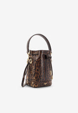 Fendi Mini Mon Tresor Leopard Print Bucket Bag Brown 8BS109AV54F1N1S_TABACCO+MORO+OS_29850720