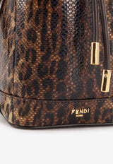 Fendi Mini Mon Tresor Leopard Print Bucket Bag Brown 8BS109AV54F1N1S_TABACCO+MORO+OS_29850720