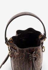 Fendi Mini Mon Tresor Leopard Print Bucket Bag Brown 8BS109AV54F1N1S_TABACCO+MORO+OS_29850720
