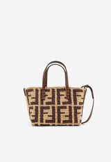Fendi Mini Roll FF Logo Basket Bag Beige 8BS096AS3BF1PII_Beige_38913109