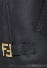 Fendi Zip-Up Fur Vest Black FM5434AHBDF0GME_Black_29854276