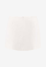 PINKO Sequin Embellished Mini Skirt White 105496A2PNZ04_White_29847629