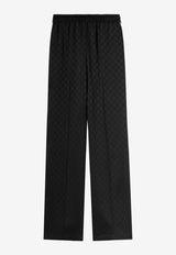 Gucci Monogram Wide-Leg Pants Black 794774XJGSE1000_Black_29852539