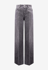 Bottega Veneta Washed-Out Straight-Leg Jeans 841027V5SO01003_washed black_29770207