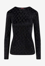 Gucci Embellished GG Logo Top Black 851690XUANY1043_Black_29850466