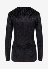 Gucci Embellished GG Logo Top Black 851690XUANY1043_Black_29850466