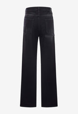 Balenciaga Straight-Leg Faded Jeans Black 851352TTW671037_BLACK FADE OUT_30893612