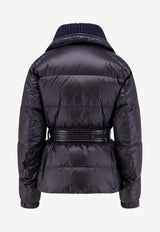 Moncler Grenoble Bataillouse Belted Down Ski Jacket Navy K20981A00029597ZD781_Blue_29848628